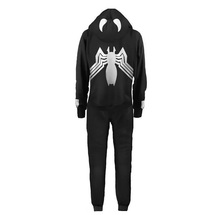 Adult Men's Super Hero Spider-man Deadpool The Flash One Piece costume Jumpsuit