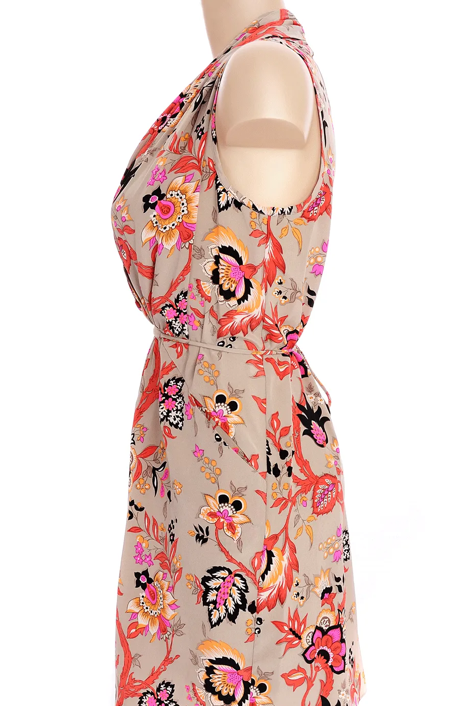 ALICE & TRIXIE KACY Silk Floral Printed Wrap Dress
