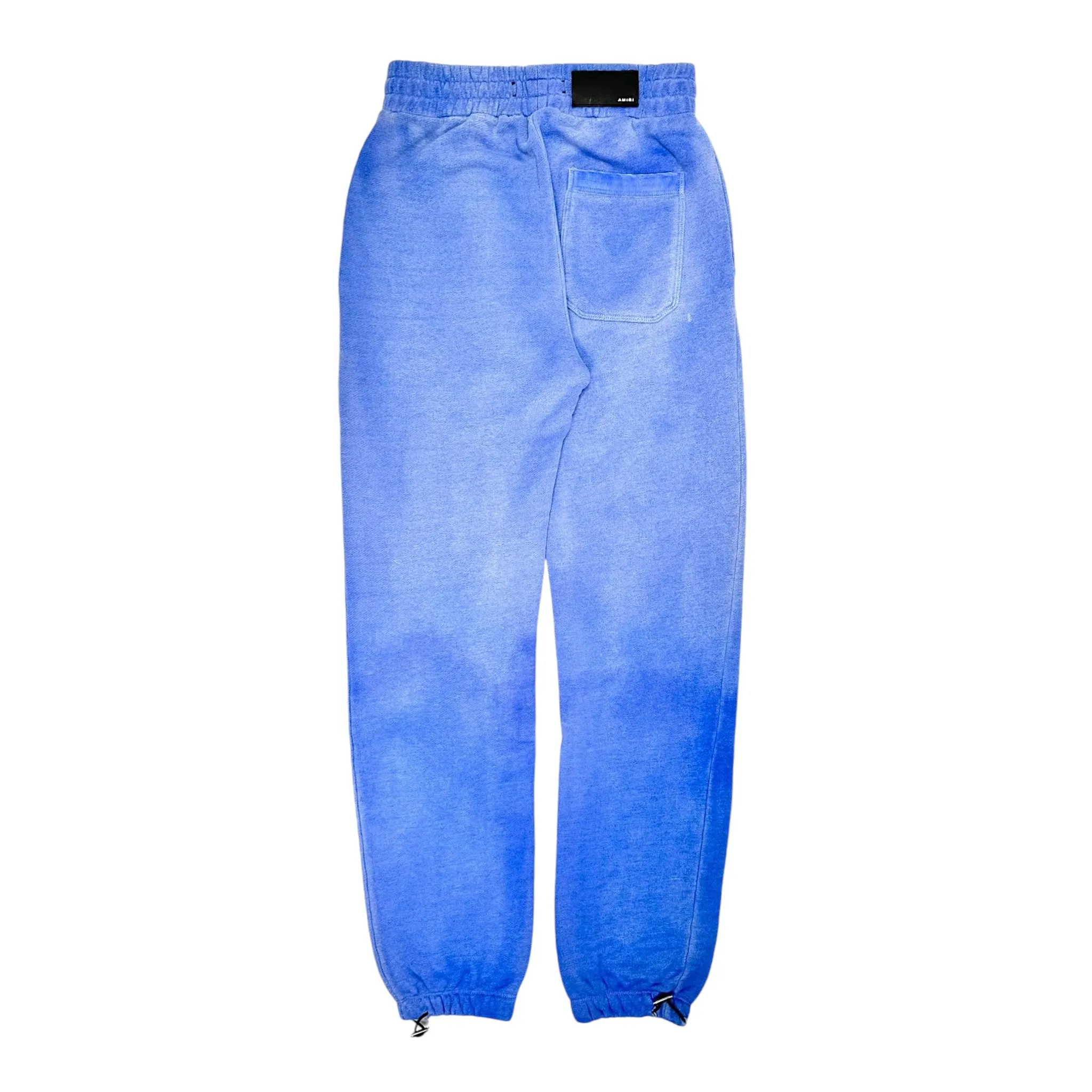 Amiri Tonal M.A. Logo Sweatpants Blue