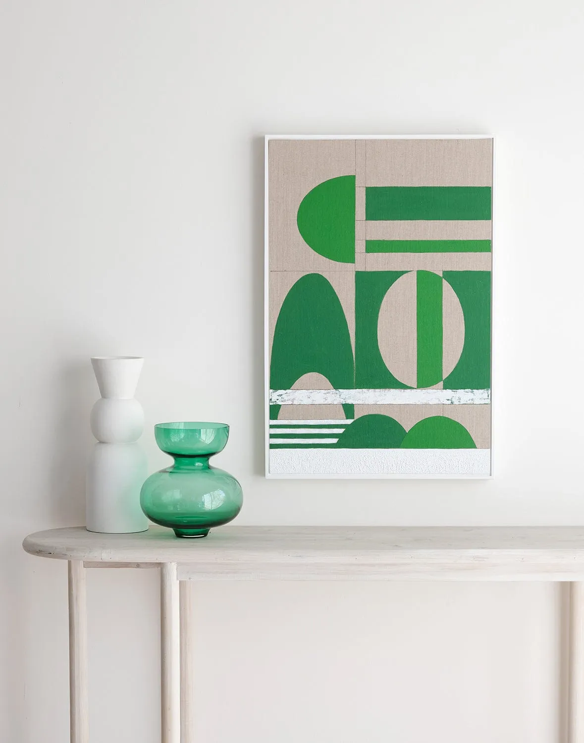 Apple Green Stucco - Limited Edition Print