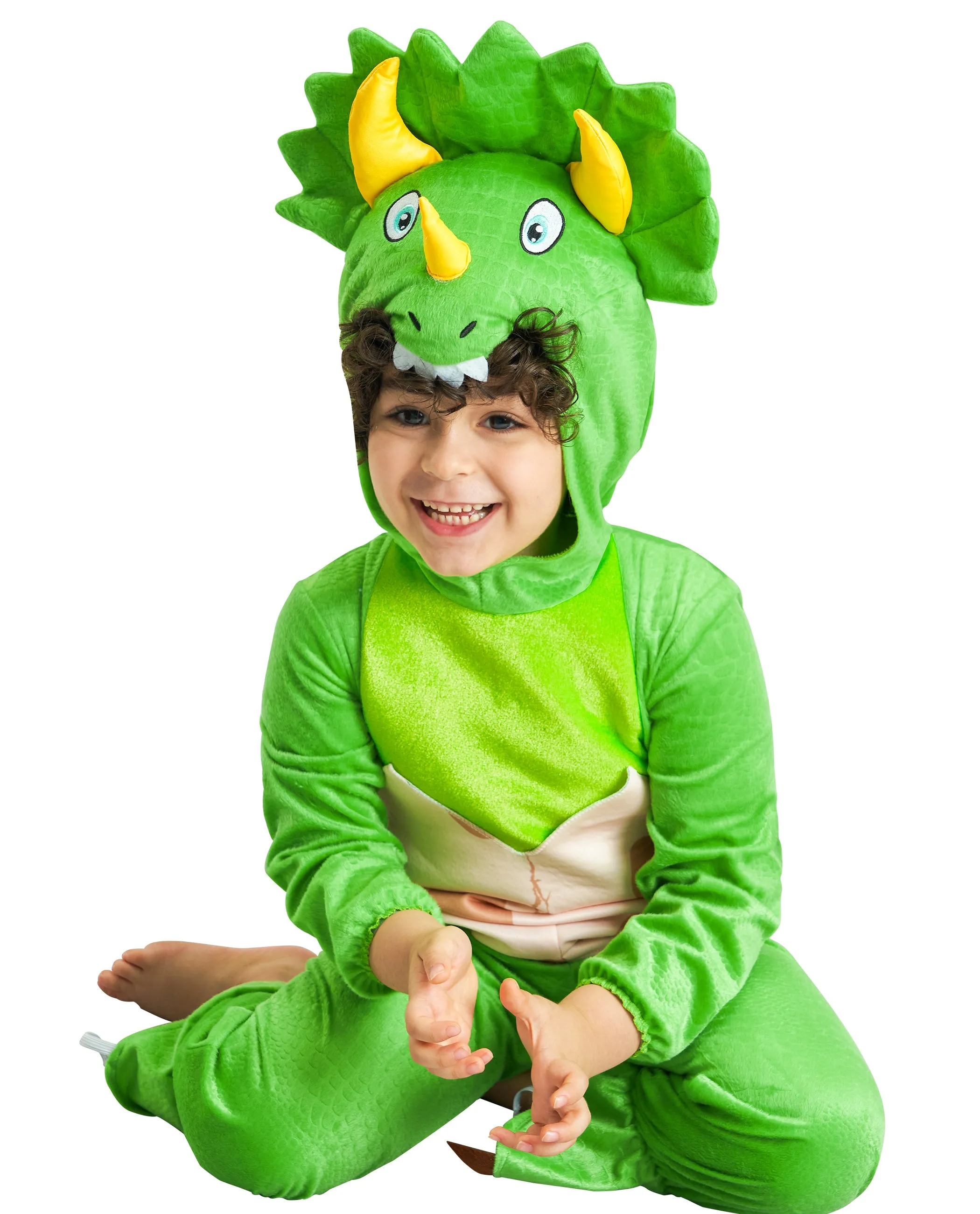 Baby Toddlers Eggshell Dinosaur Jumpsuit