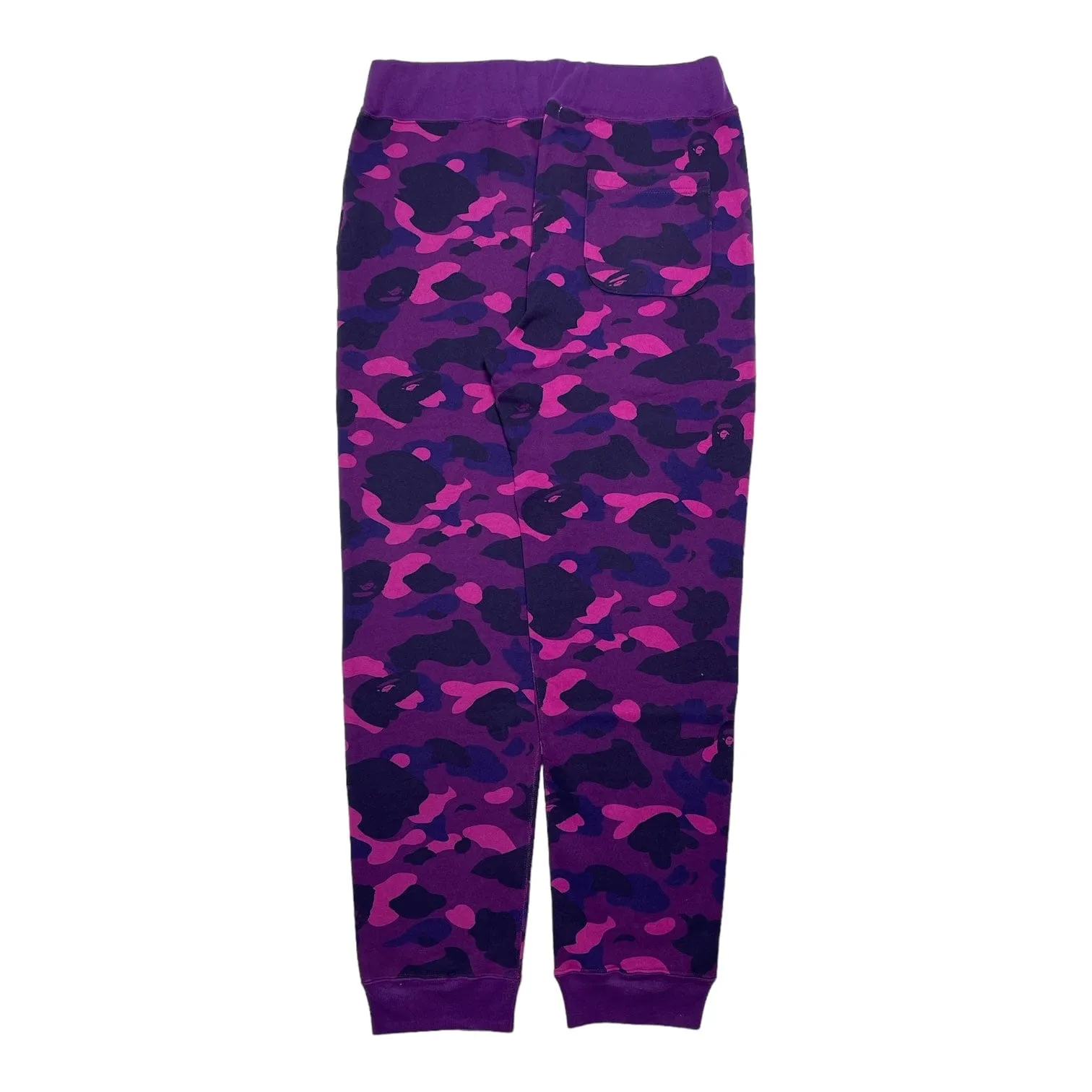 BAPE Color Camo Tiger Sweatpants Purple