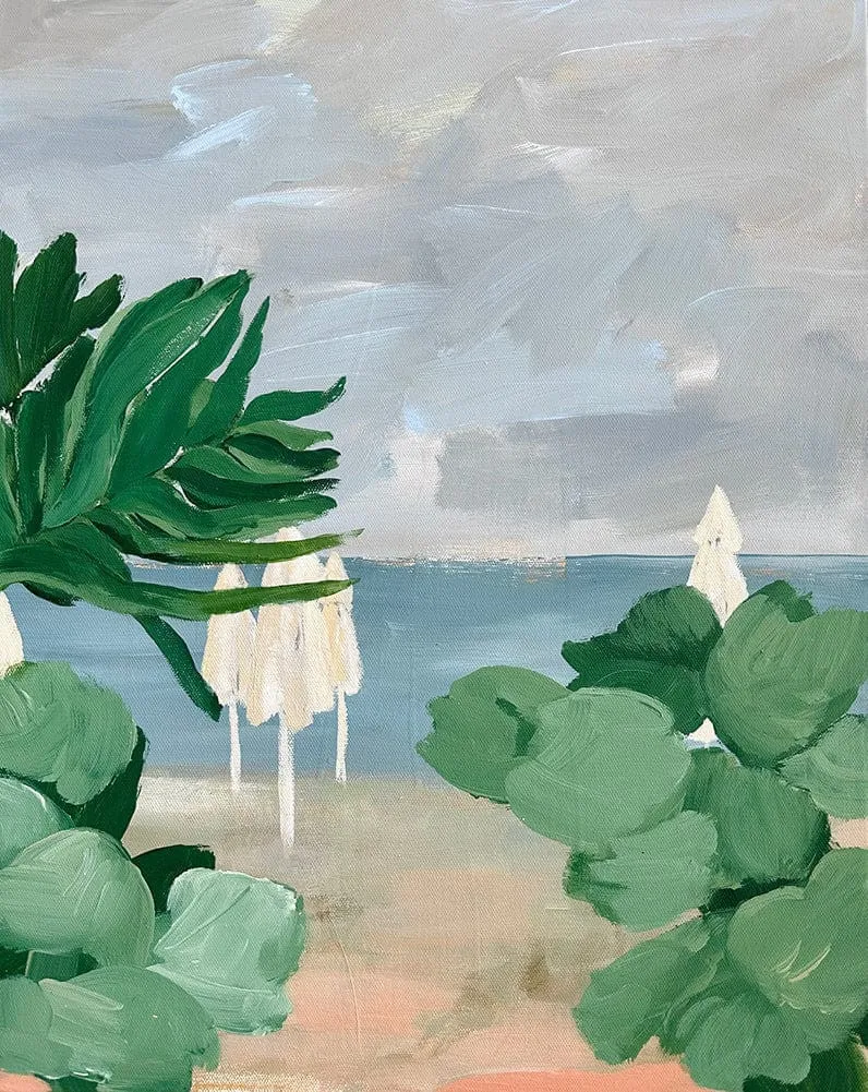 Beach Club Negresco II - Limited Edition Print