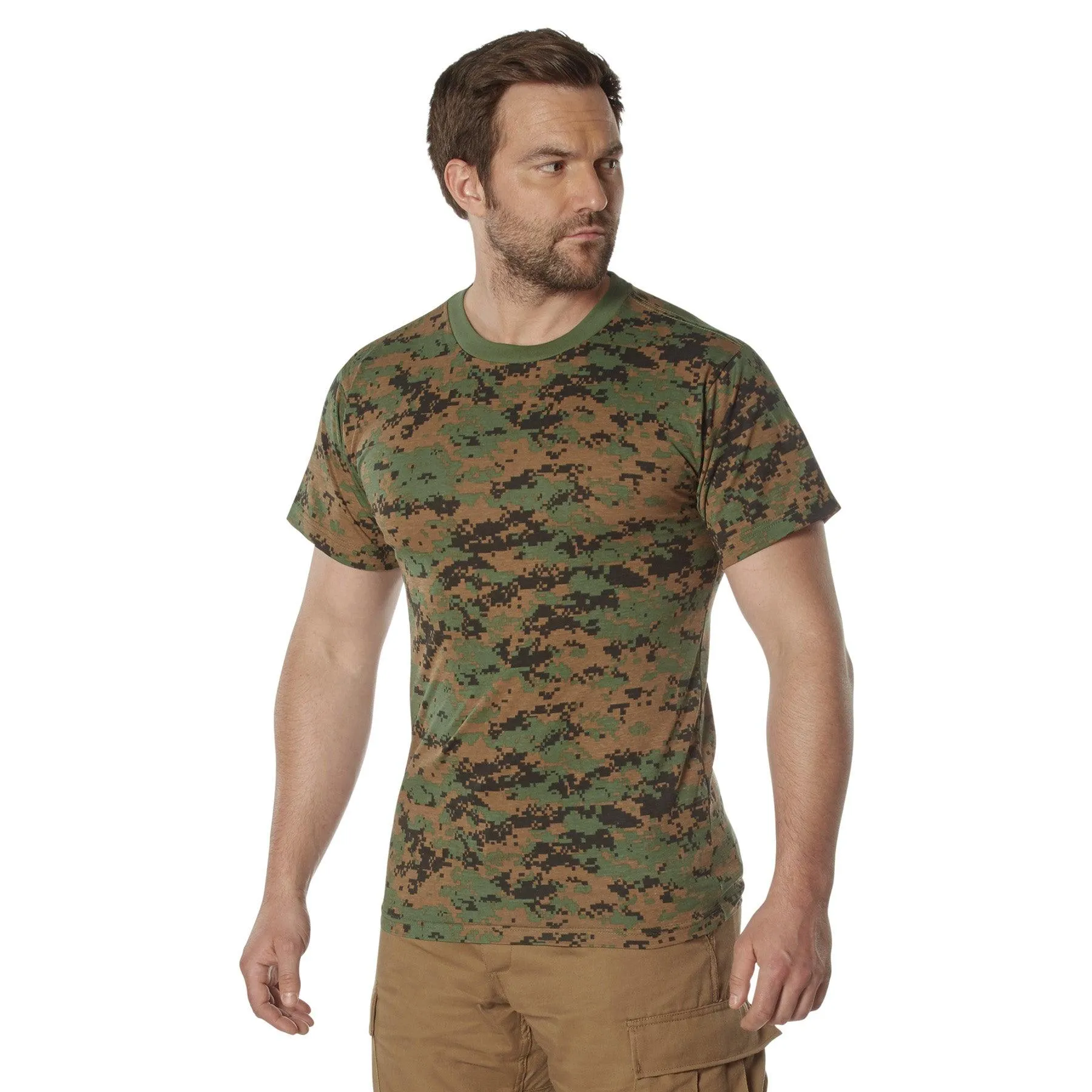 Camo 100% Cotton T-Shirt