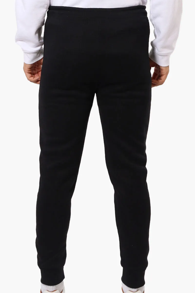 Canada Work Gear Contrast Piping Detail Joggers - Black
