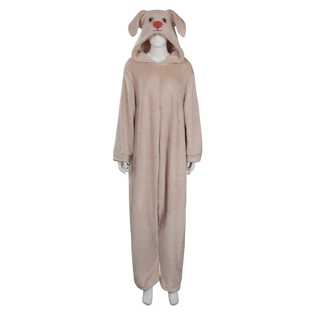 DC League of Super-Pets Krypto Cosplay Costume Jumpsuit Sleepwear Pajams Outfits Halloween Suit