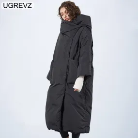 Fashion Elegant Women Parka 2018 Winter Jacket Women