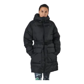 Faun Padded Parka W Black