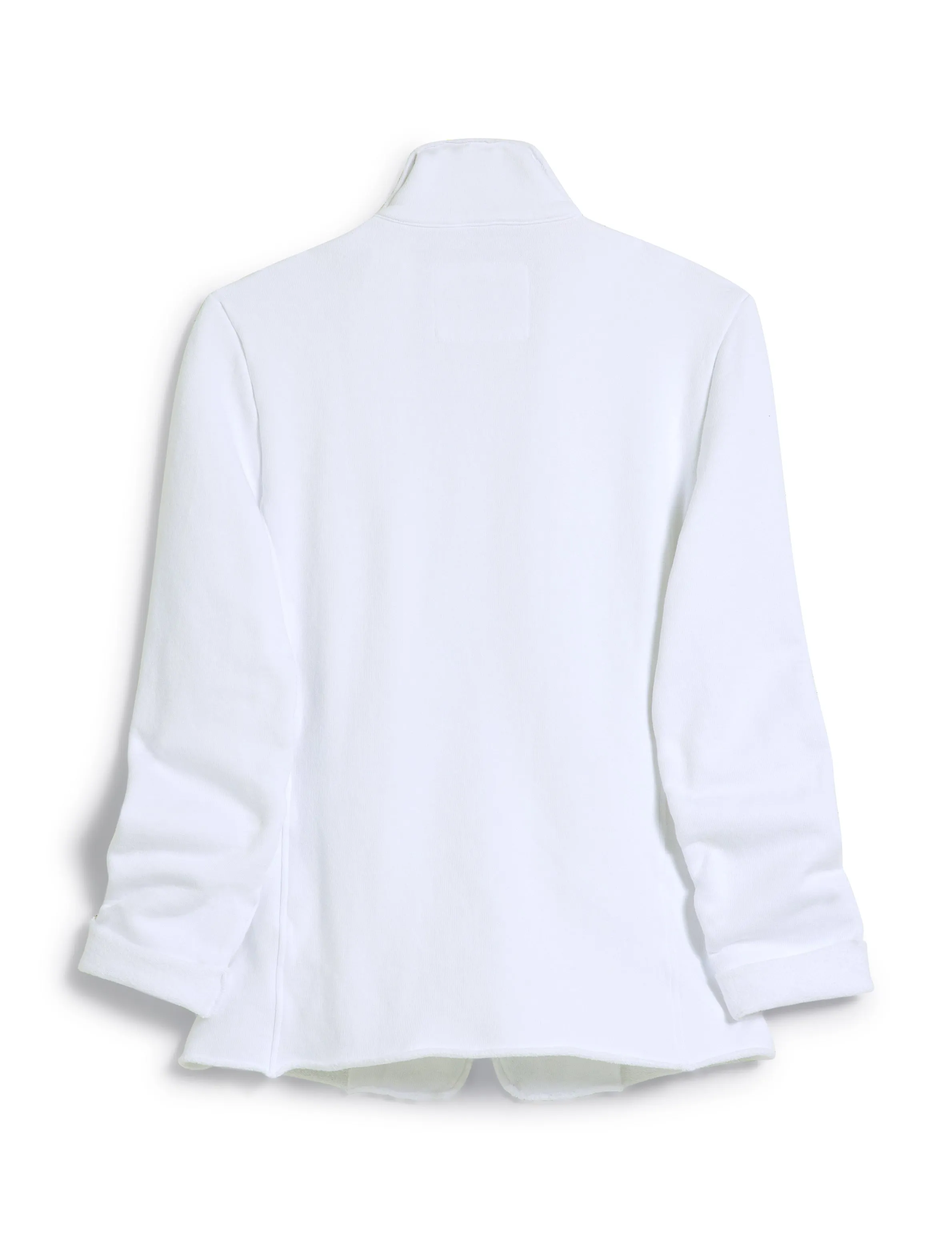 Frank & Eileen - Dublin Knit Blazer in White
