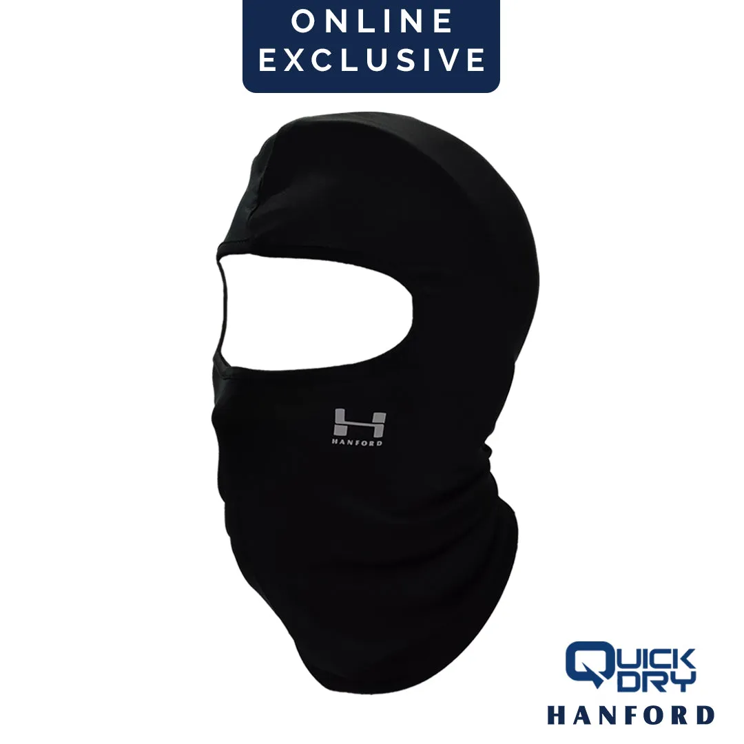 Hanford Athletic Quick Dry Balaclava Head Face Cover Motorcycle Bike Rider Sun Wind Protection (1pc)