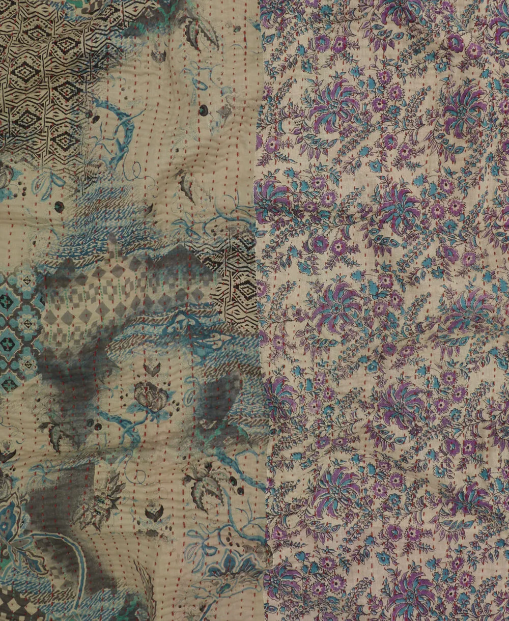 Kantha Quilt Throw - No. 240602