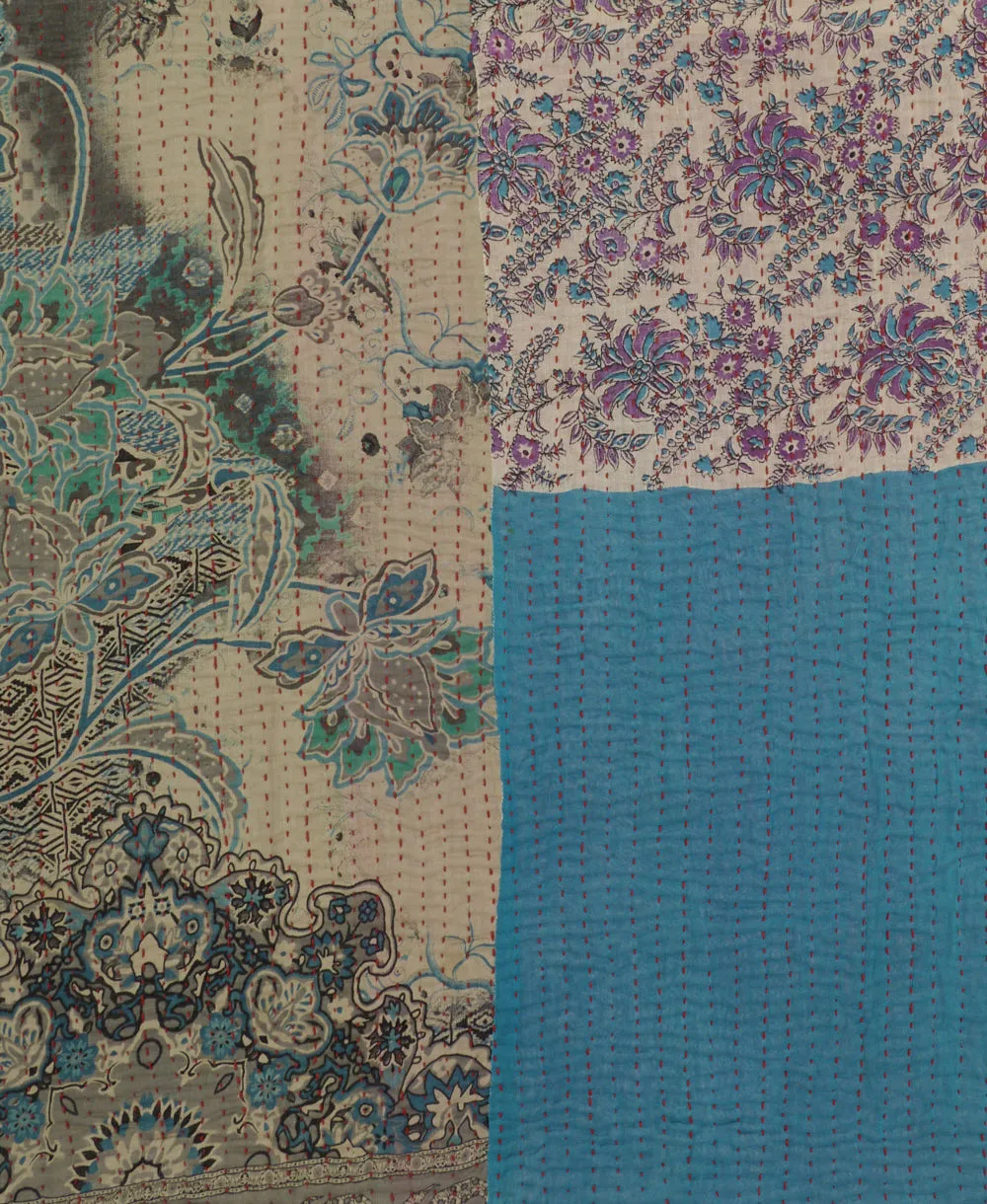 Kantha Quilt Throw - No. 240602