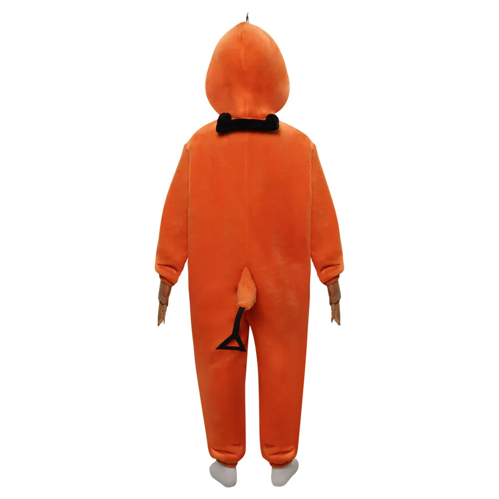 kids children Chainsaw Man-Pochita Cosplay Costume Jumpsuit Pajamas Sleepwear Halloween Carnival Suit