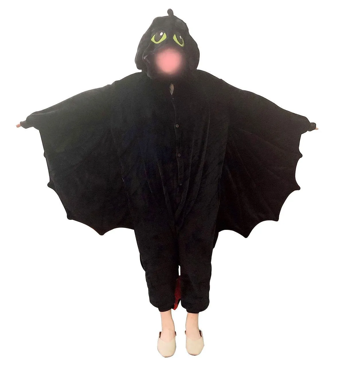 Kigurumi Anime How to Train Your Dragon Toothless Cosplay Costume Jumpsuit Pajamas Funny Dragon Onepiece