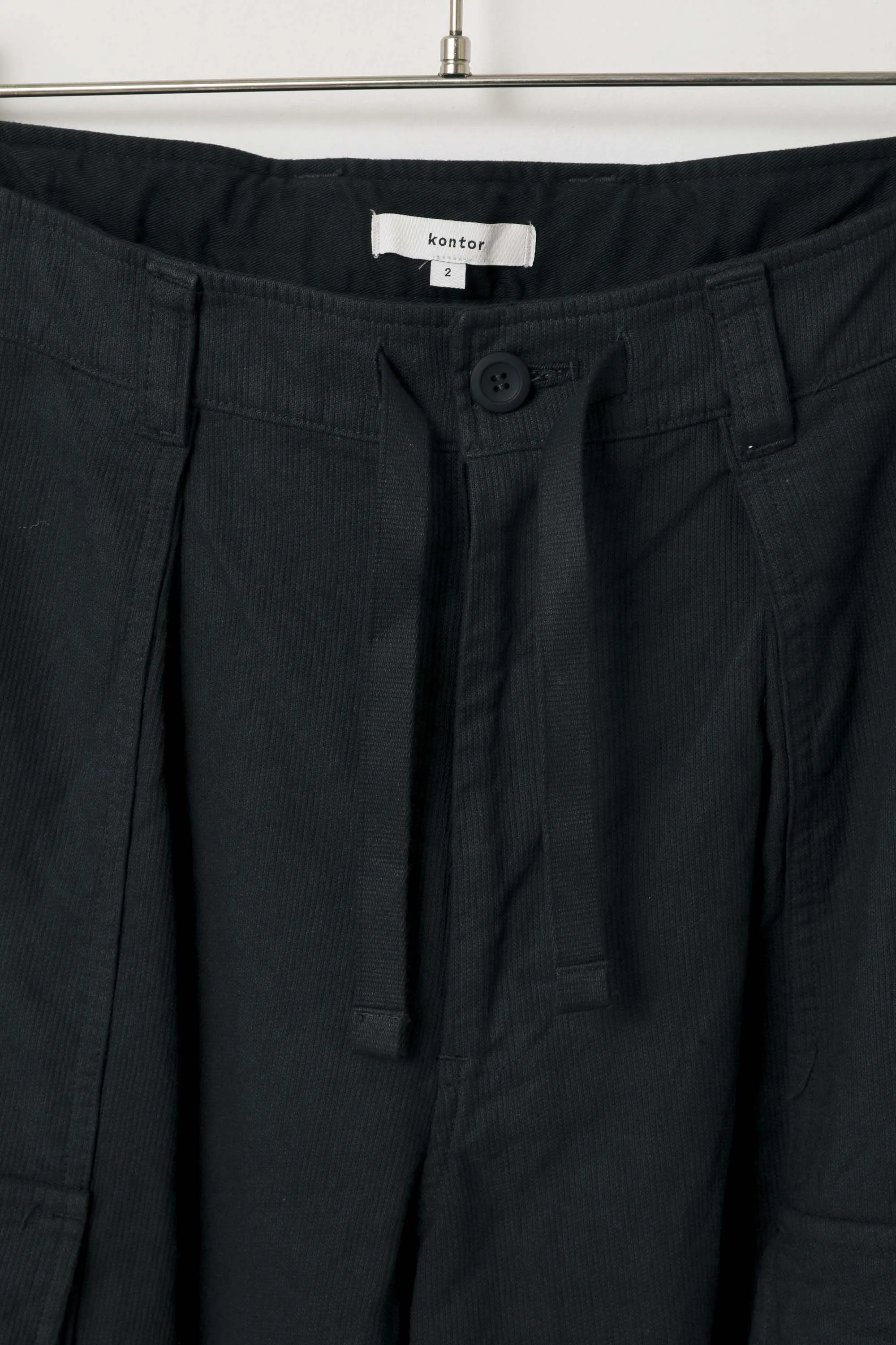 kontor / CORDED YARN CARGO PANTS