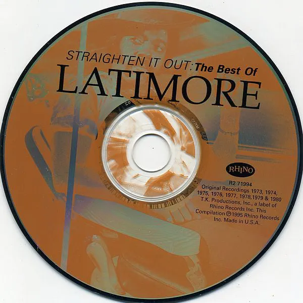 Latimore (2) - Straighten It Out: The Best Of Latimore (CD, Comp) (NM or M-)