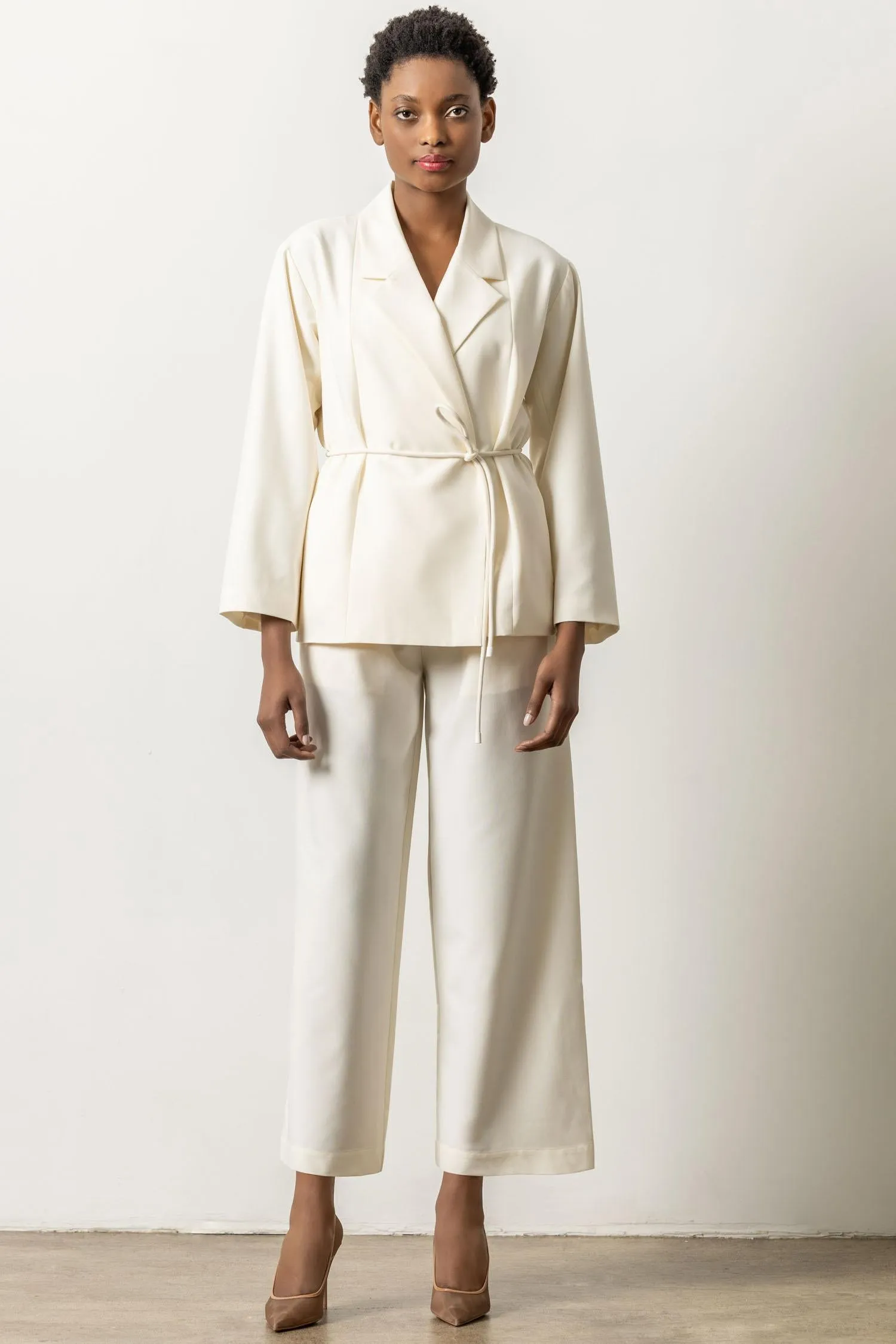 Notch Collar Blazer