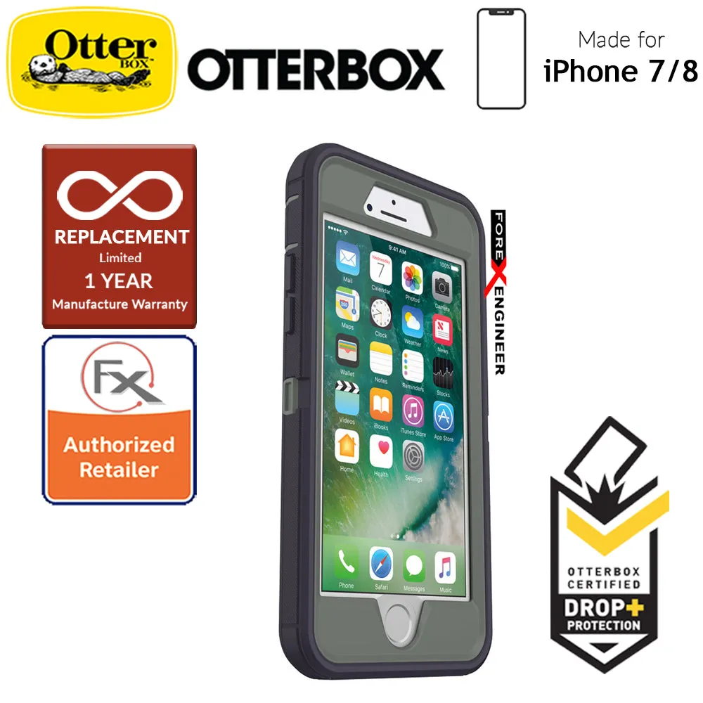 Otterbox Defender Series for iPhone 8 - 7 - Stormy Peaks (Compatible with iPhone SE 2nd Gen 2020) (660543424956)