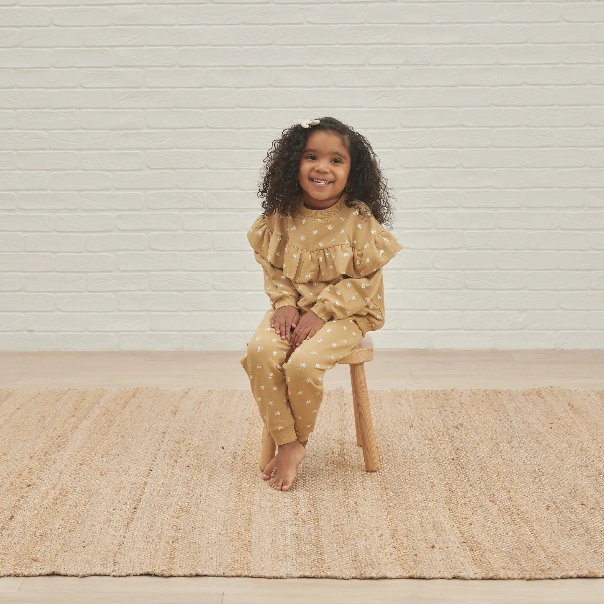 ﻿QUINCY MAE - Fleece Sweatpant | Daisy
