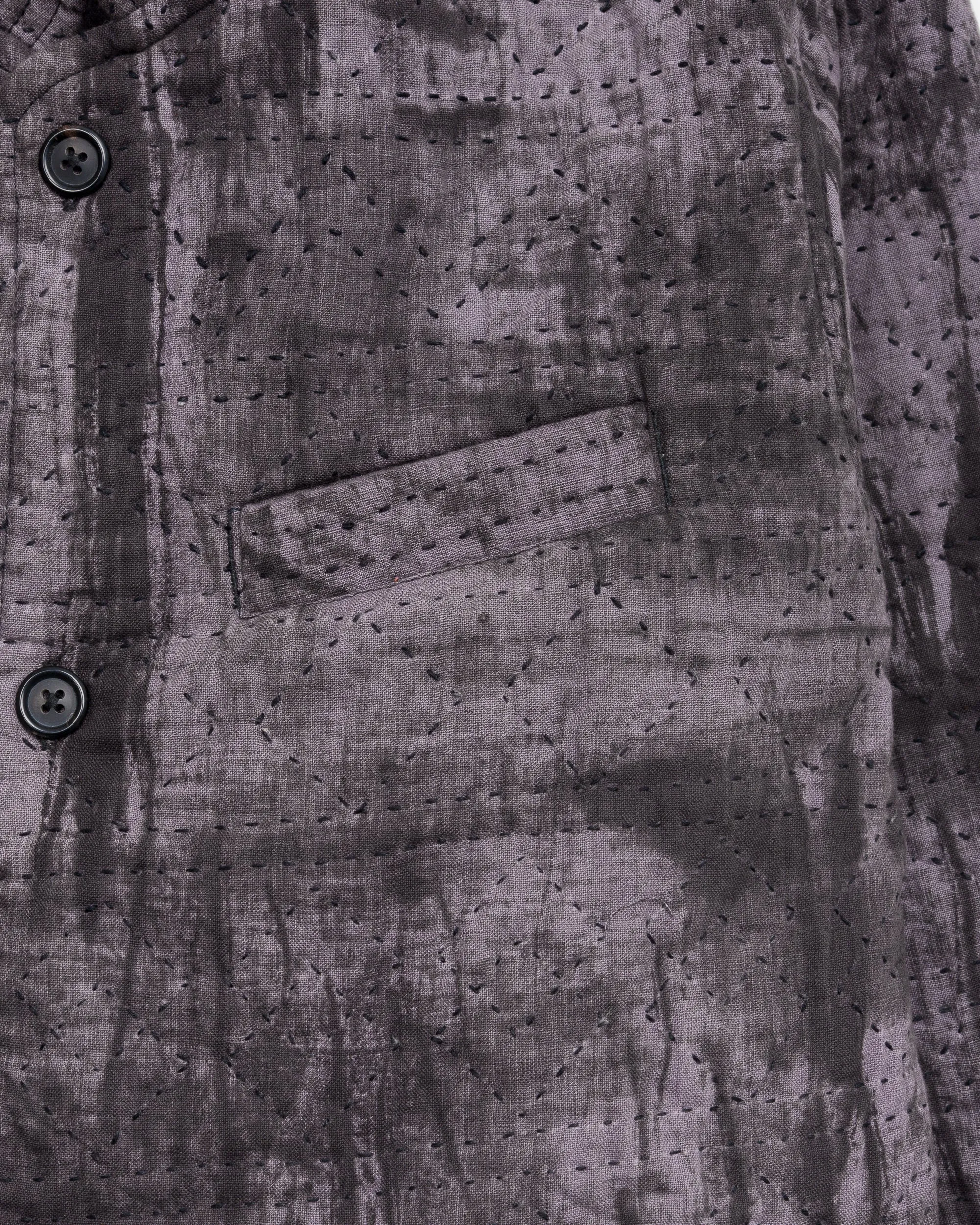 Raj Nehru Jacket in Quilted Potai