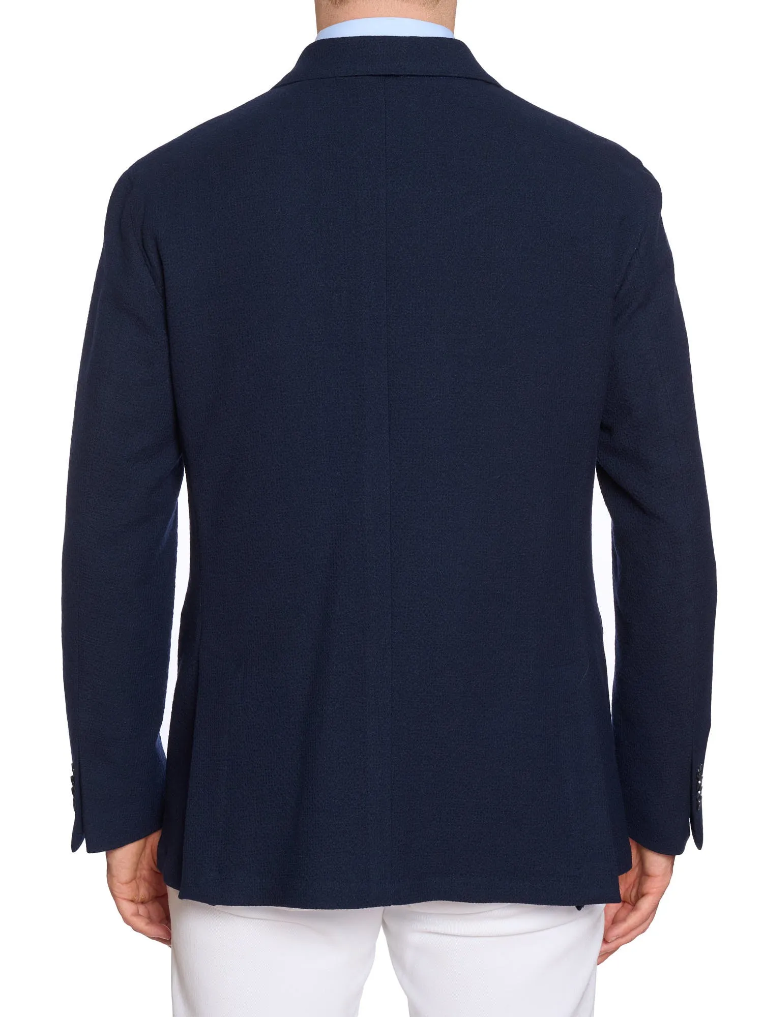 SARTORIA PARTENOPEA Navy DB Jacket Blazer EU 50 NEW US 40 Current Model