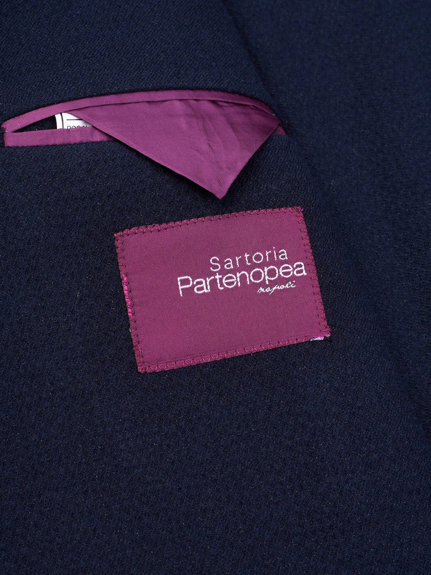 SARTORIA PARTENOPEA Navy DB Jacket Blazer EU 50 NEW US 40 Current Model