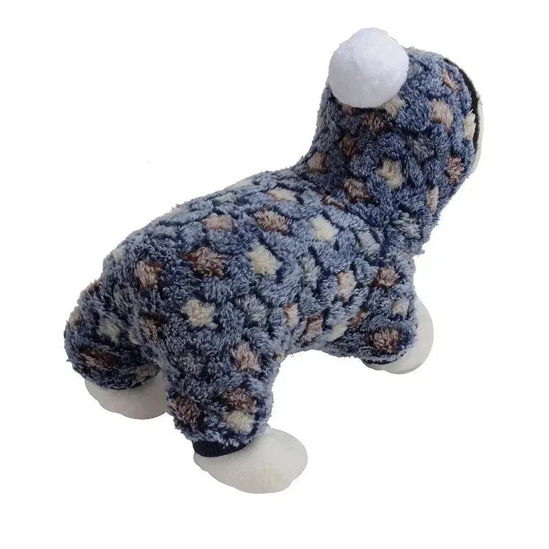 Soft Flannel Dog Pajamas for Cold Weather Comfort