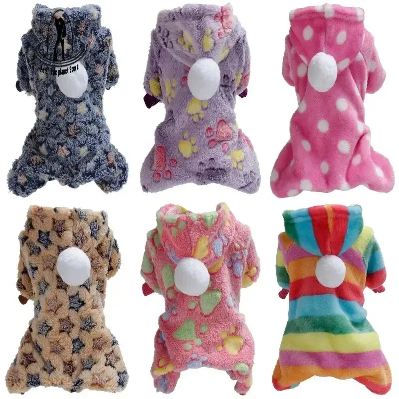 Soft Flannel Dog Pajamas for Cold Weather Comfort
