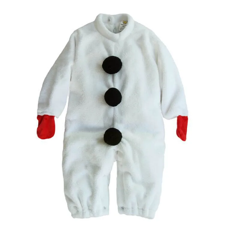 Toddler Christmas Costume Kids Santa's Little Elf Snowman Outfit Christmas Dress Up