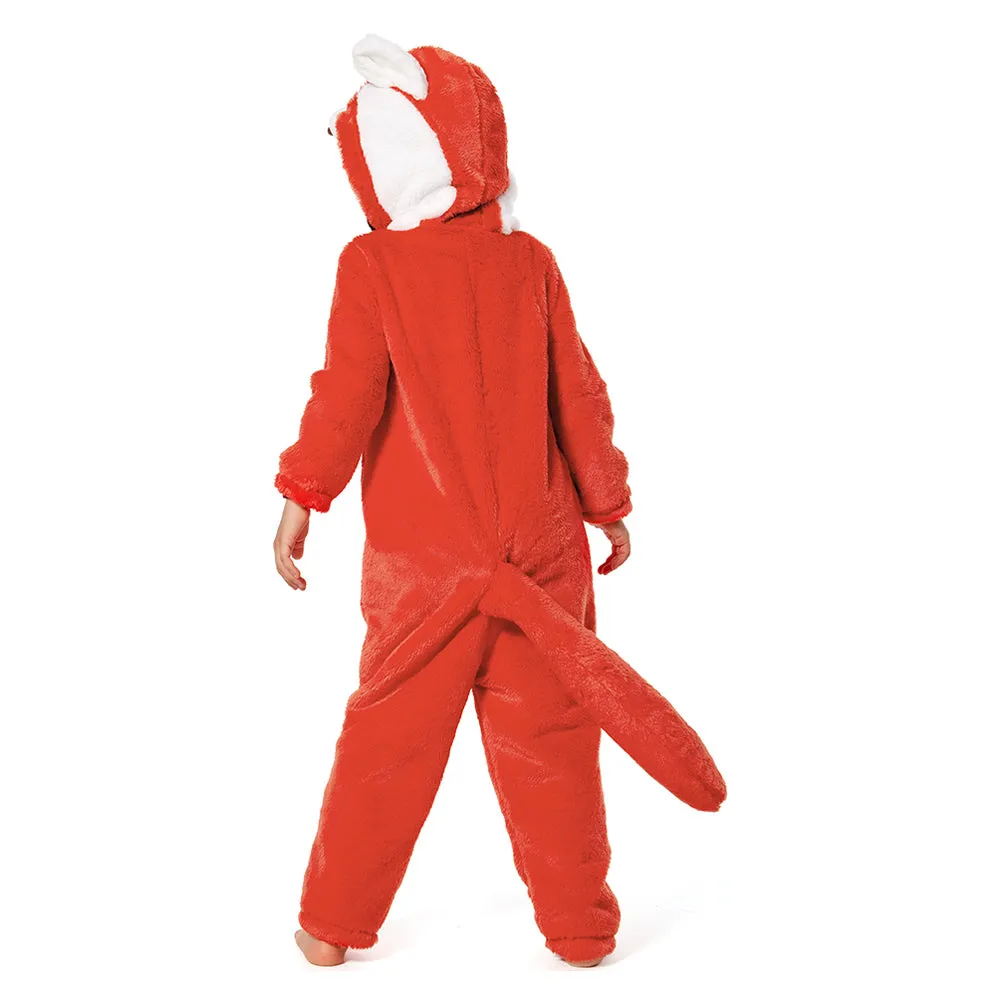 Turning Red Mei Jumpsuit Sleepwear Outfits Cosplay Costume Halloween Carnival Suit