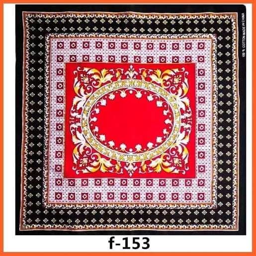 Unisex Cotton Hip Hop Bandana Headwear Scarf | Women Wrist Wrap Head Square Handkerchief