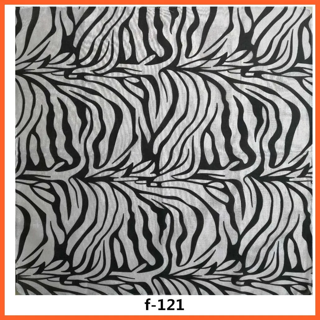 Unisex Cotton Hip Hop Bandana Headwear Scarf | Women Wrist Wrap Head Square Handkerchief