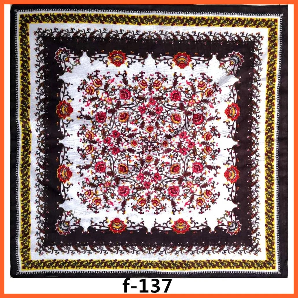 Unisex Cotton Hip Hop Bandana Headwear Scarf | Women Wrist Wrap Head Square Handkerchief