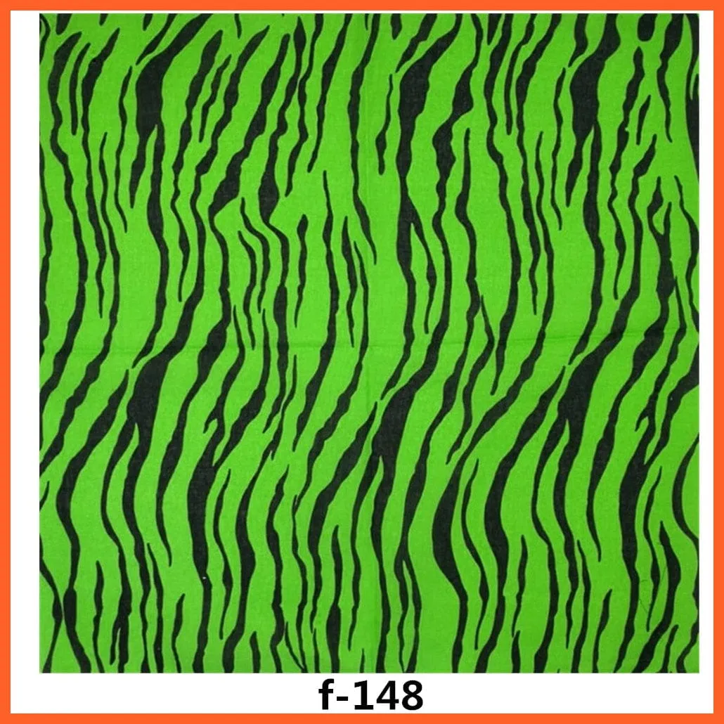 Unisex Cotton Hip Hop Bandana Headwear Scarf | Women Wrist Wrap Head Square Handkerchief