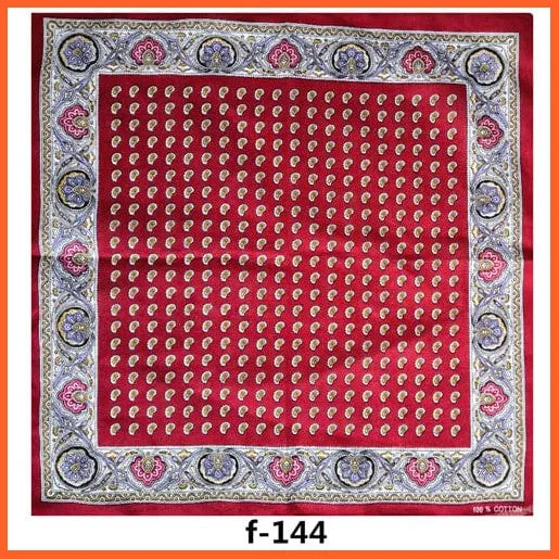 Unisex Cotton Hip Hop Bandana Headwear Scarf | Women Wrist Wrap Head Square Handkerchief
