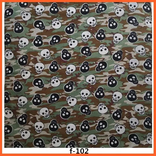 Unisex Cotton Hip Hop Bandana Headwear Scarf | Women Wrist Wrap Head Square Handkerchief