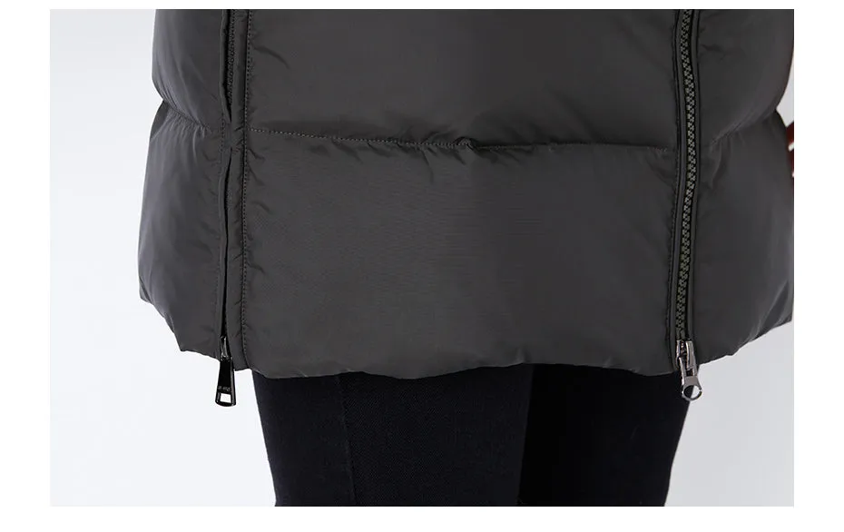 Women's Winter Thick Warm Hooded Parka