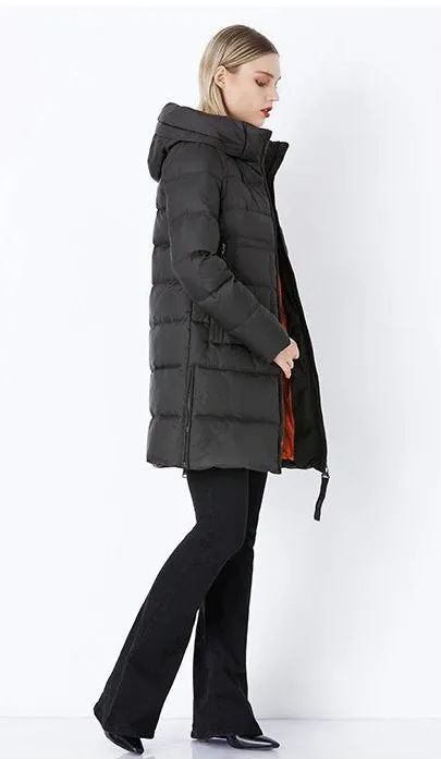 Women's Winter Thick Warm Hooded Parka