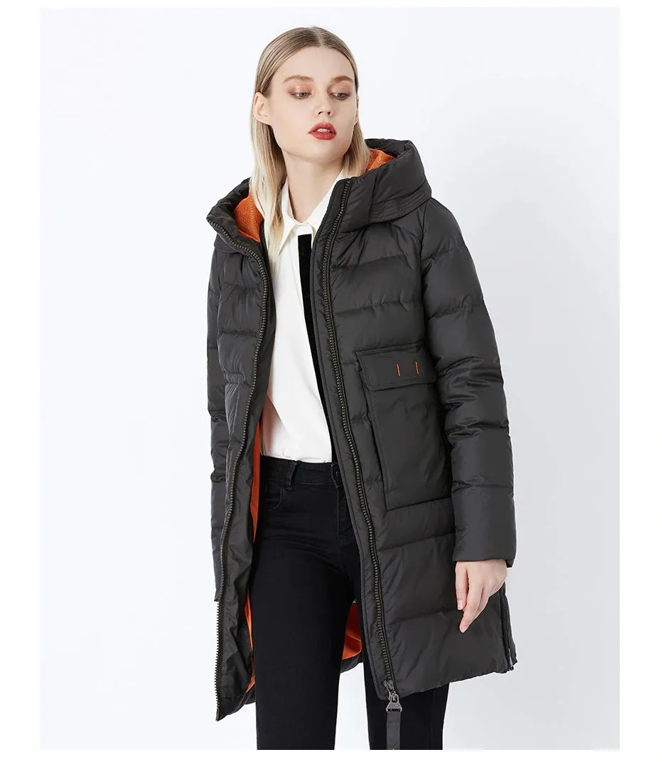 Women's Winter Thick Warm Hooded Parka