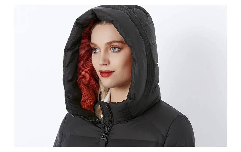 Women's Winter Thick Warm Hooded Parka