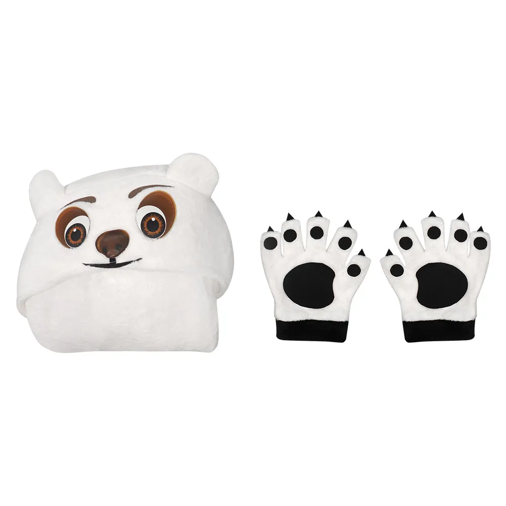 Zootopia  Polar Bear Cosplay Costume Jumpsuit Pajamas Sleepwear Halloween Carnival Suit