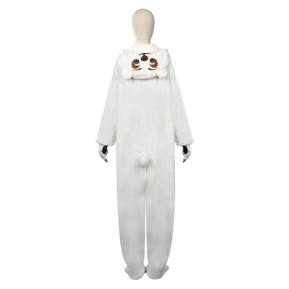 Zootopia  Polar Bear Cosplay Costume Jumpsuit Pajamas Sleepwear Halloween Carnival Suit